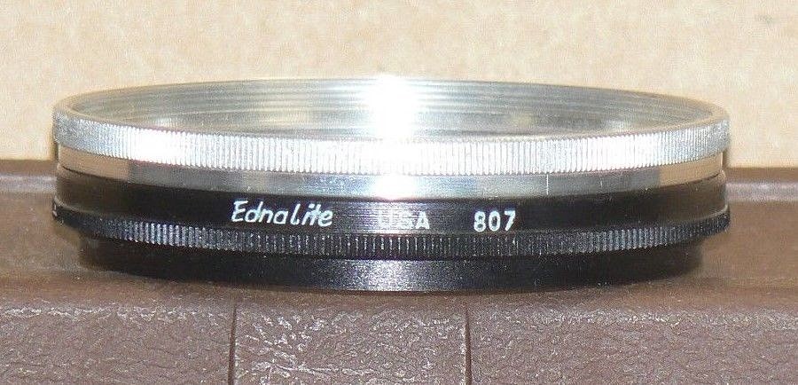 Ednalite Series 8 No.807 59.8mm Screw-On Lens Adapter with Retaining Ring