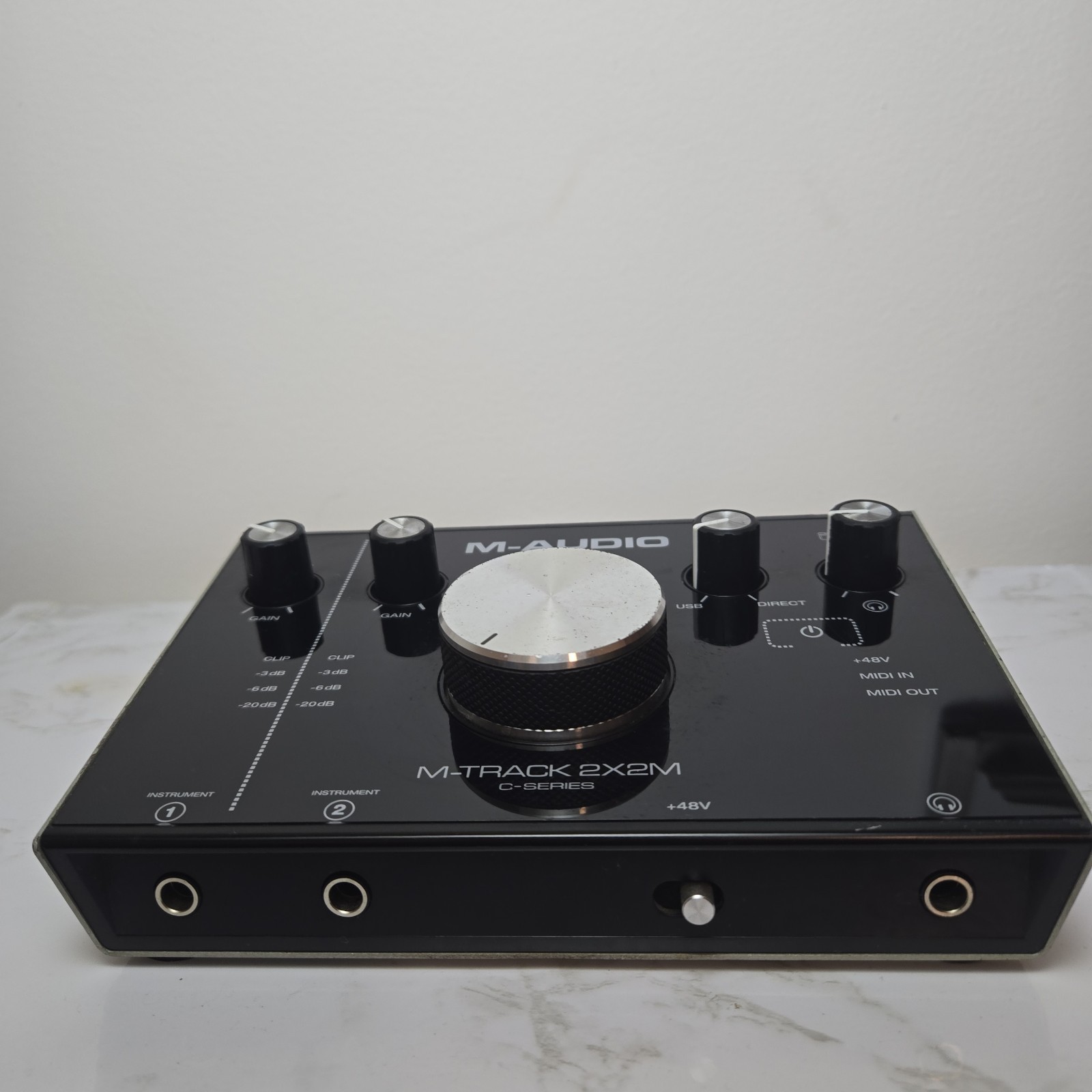 M-Audio M Track 2X2M C-Series USB Audio Interface Clean