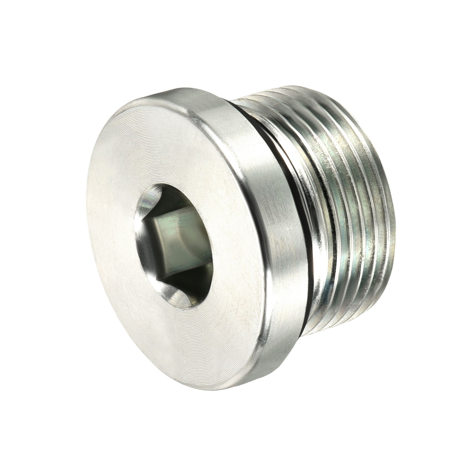 M24*1.5 Hex Head Pipe Fitting Plug, Male Thread 45# Steel Plug