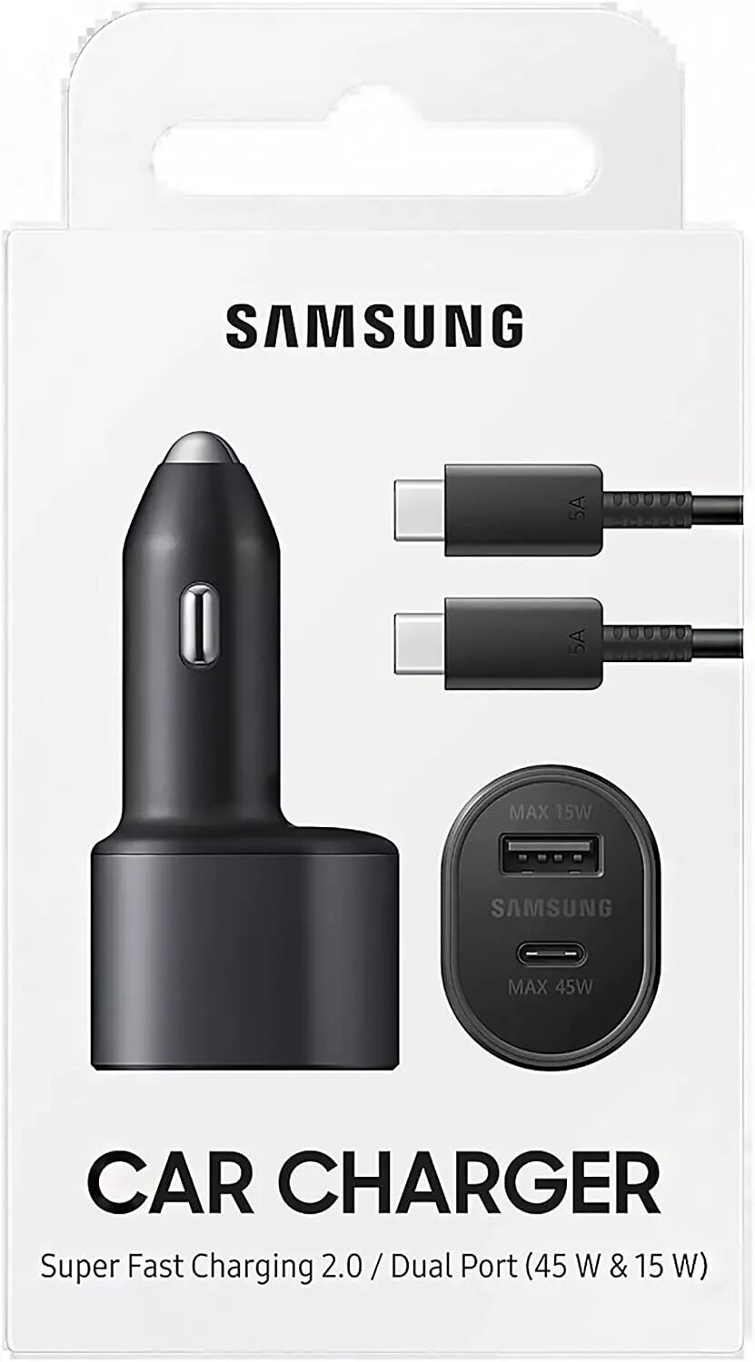 Original 60W Samsung Galaxy Z Fold4 Cargador y cable para coche superrápidos