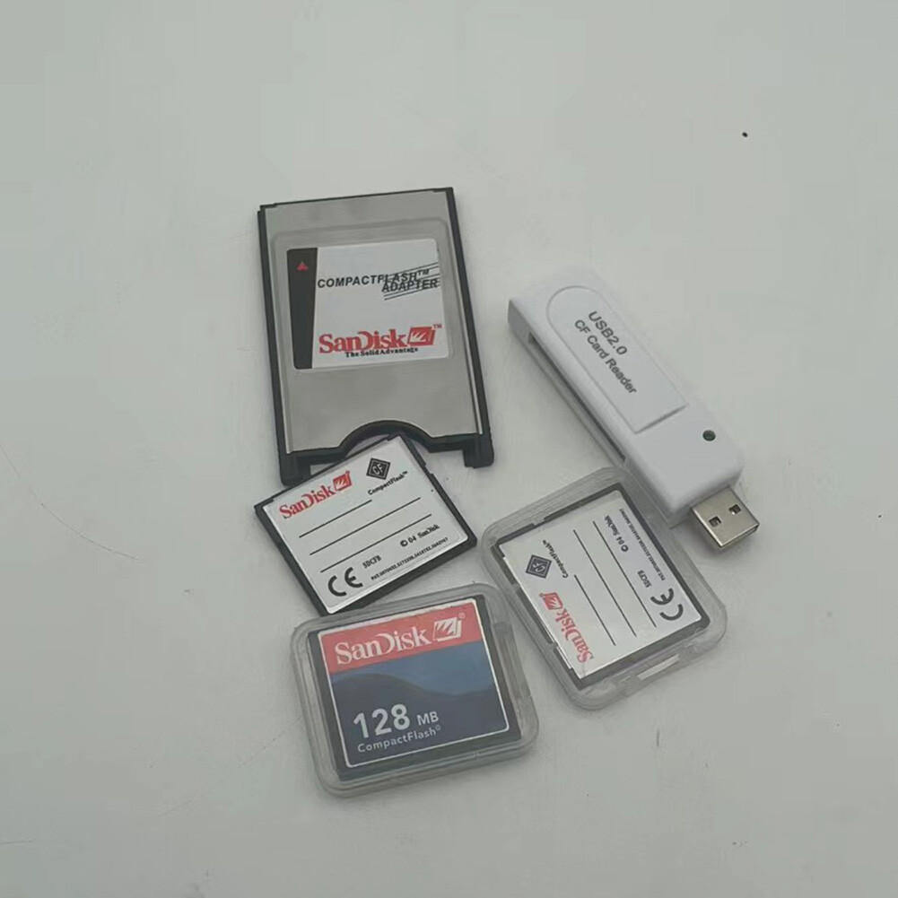 128MB/256/512/1G/2G CNC CF Compact Flash card+CF-PCMCIA Adapter+SSK reader FANUC