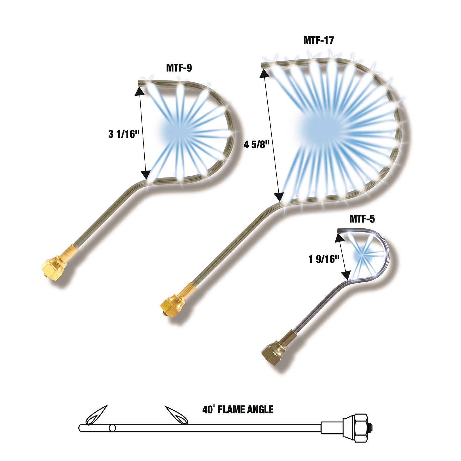 Uniweld MTF-5 Cap'n Hook 5-Flame Torch Tip