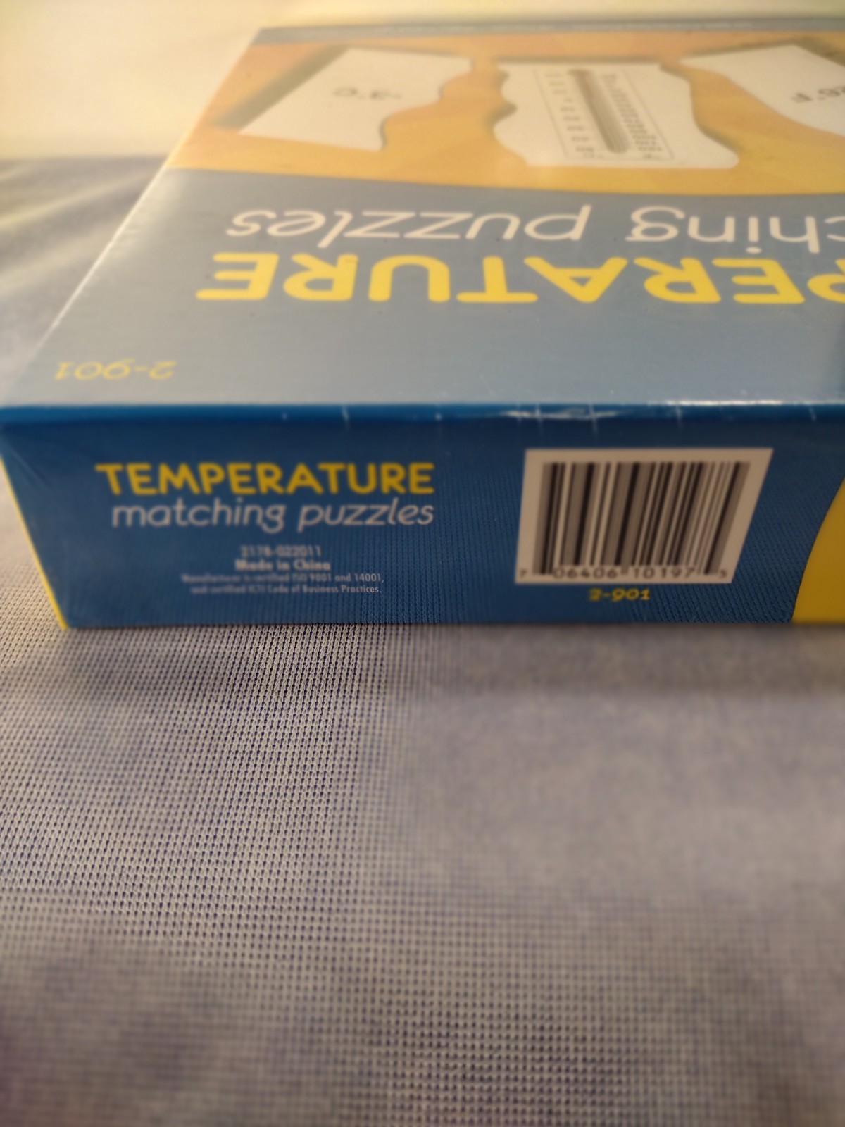 Temperature Matching Puzzles age 7+ science education thermometer degrees school