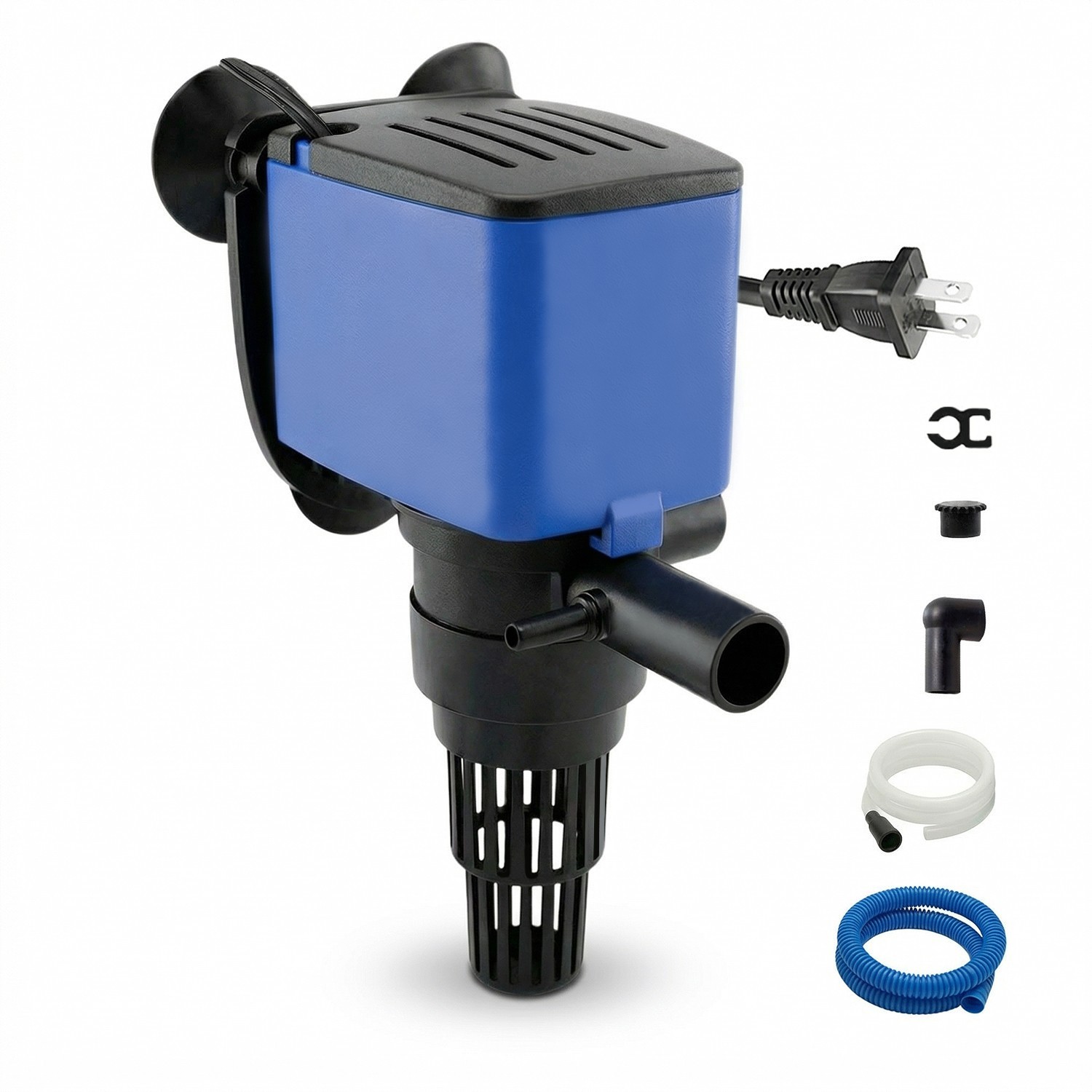 Aquarium Undergravel Filter Water Pump 475 GPH Oxygen Fish Tanks Fountains Ponds
