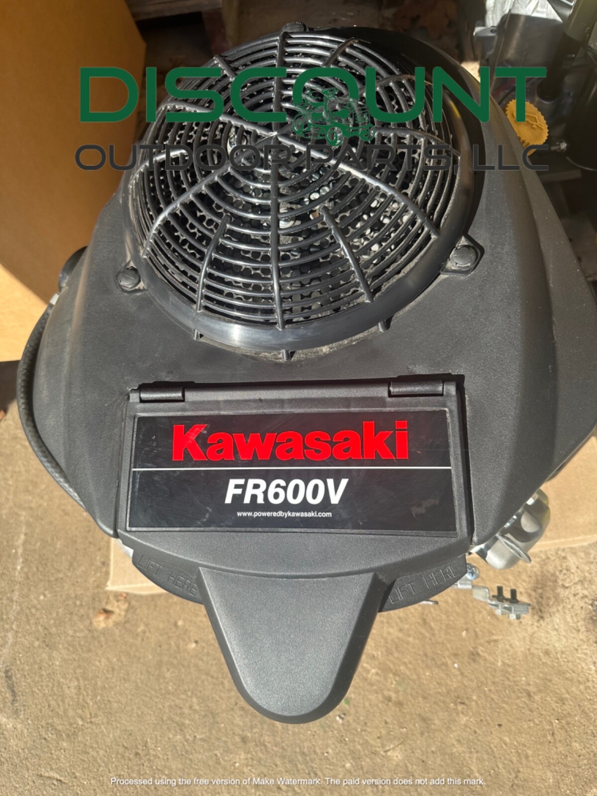 18HP Kawasaki FR600V-CS20R  "V" Twin Engine 603CC  1-1/8” Dia. x 4-9/32” Crank
