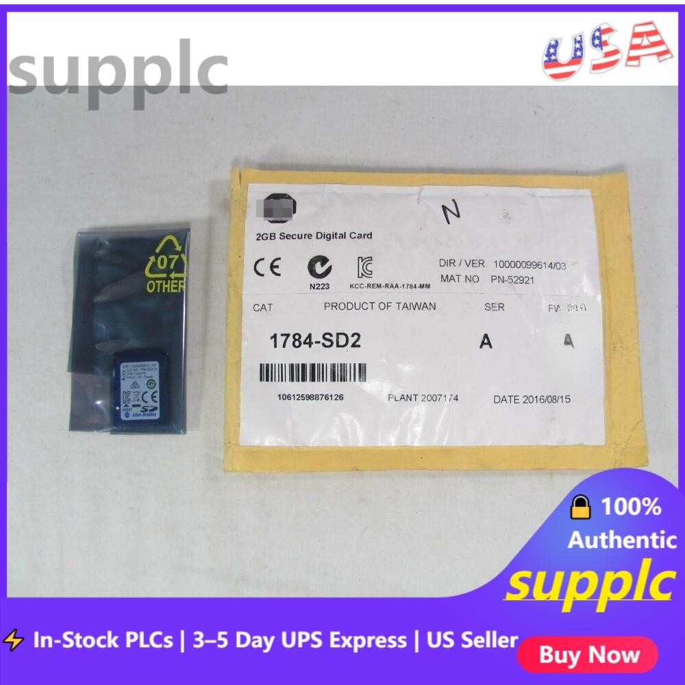 1784-SD2 ControlLogix Secure Digital Card Brand New AB Sealed 1784SD2