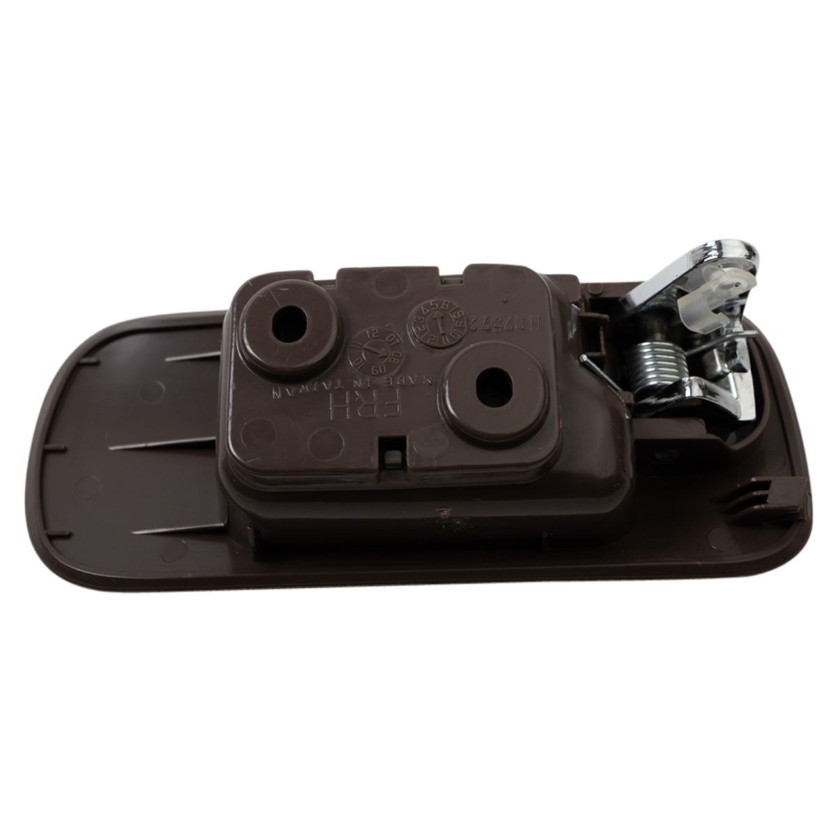 Front Right Interior Door Handle Chrome & Brown For 2001-2005 Honda Civic