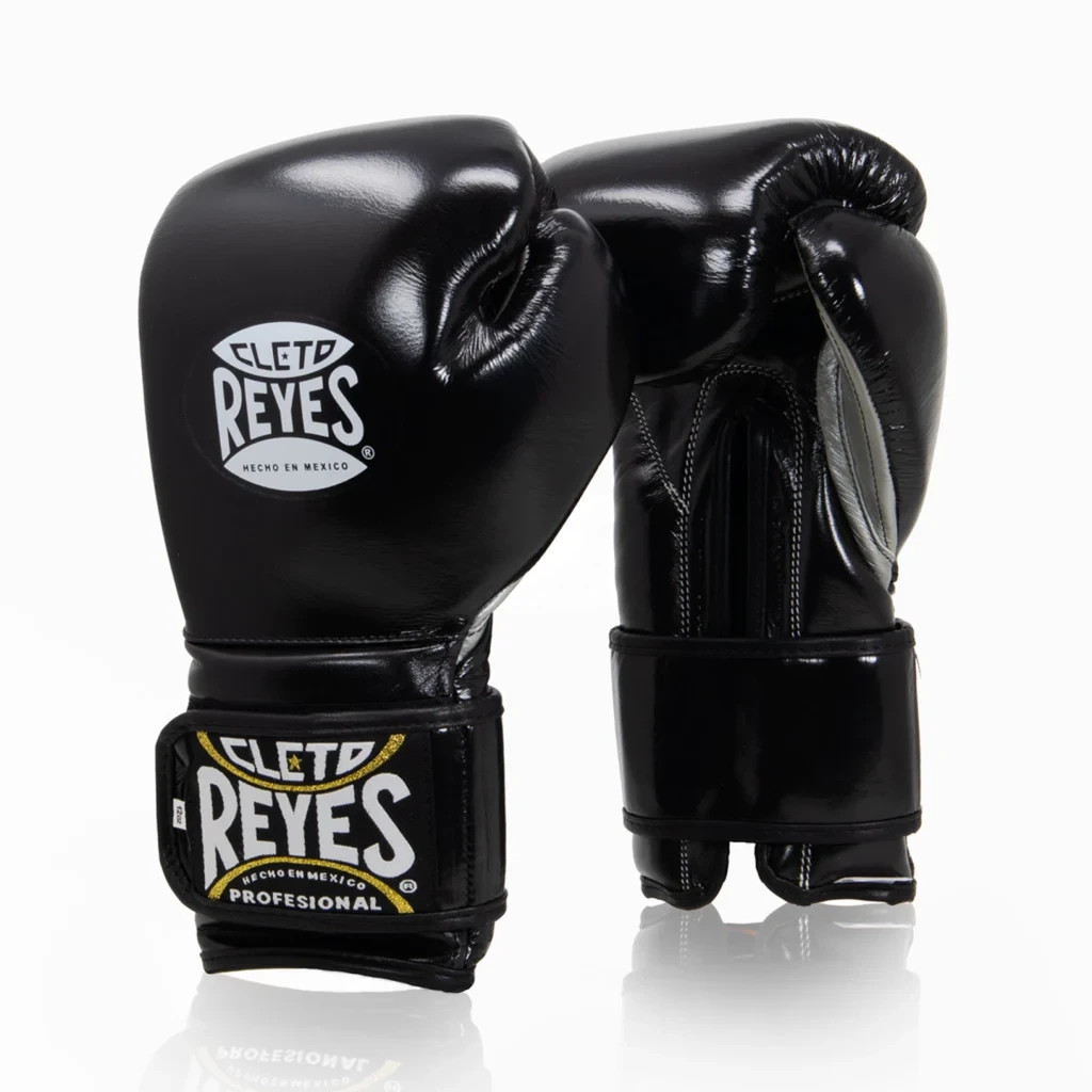 Boxing Gloves 8oz–16oz black| Genuine Leather Pro Gloves