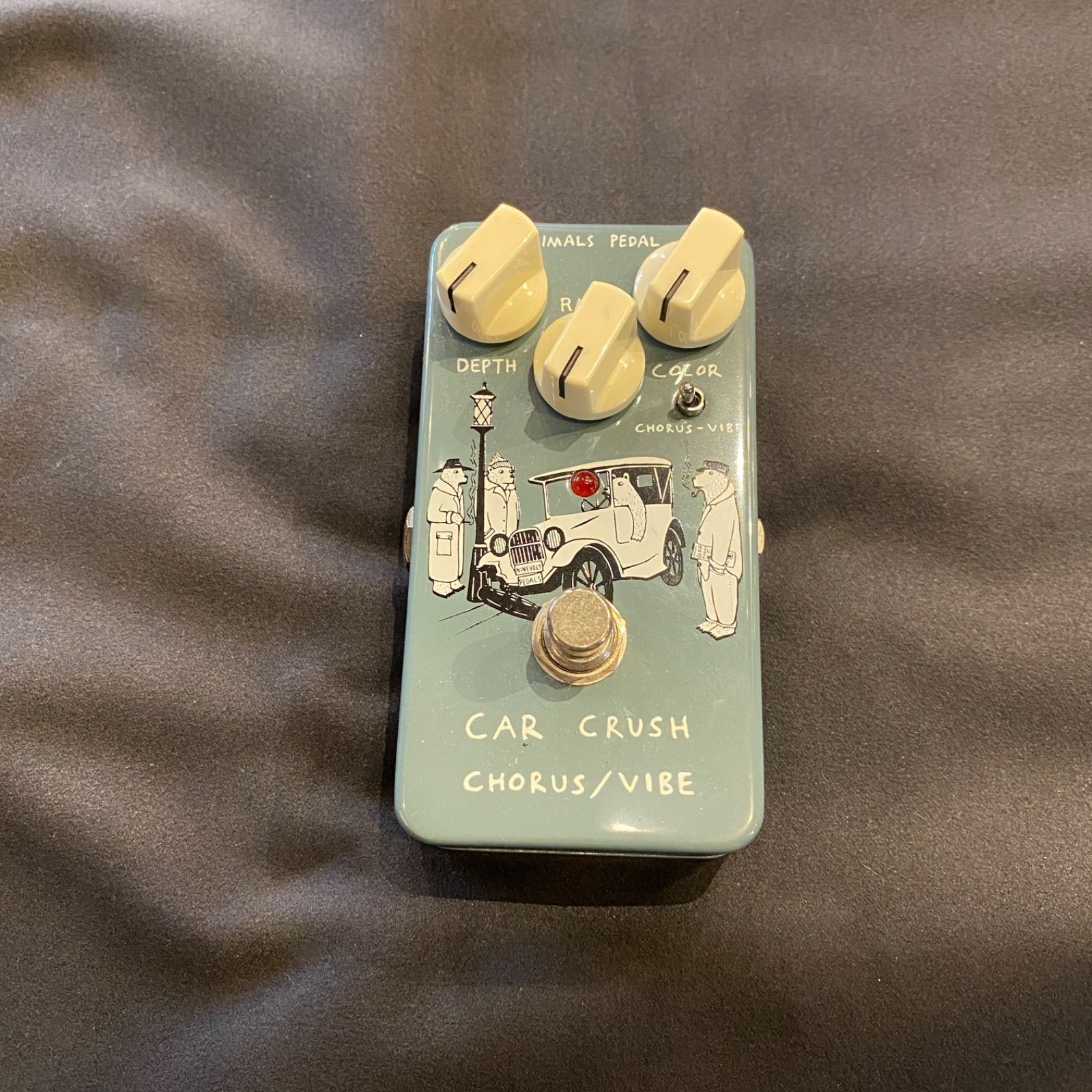 Animals Pedal CAR CRUSH CHORUS/VIBE Excellent Condition