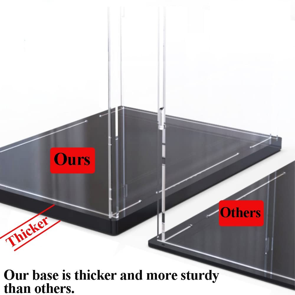 Acrylic Display Case for 1/8 Scale Model Car Large Lego Display Case for 4209...