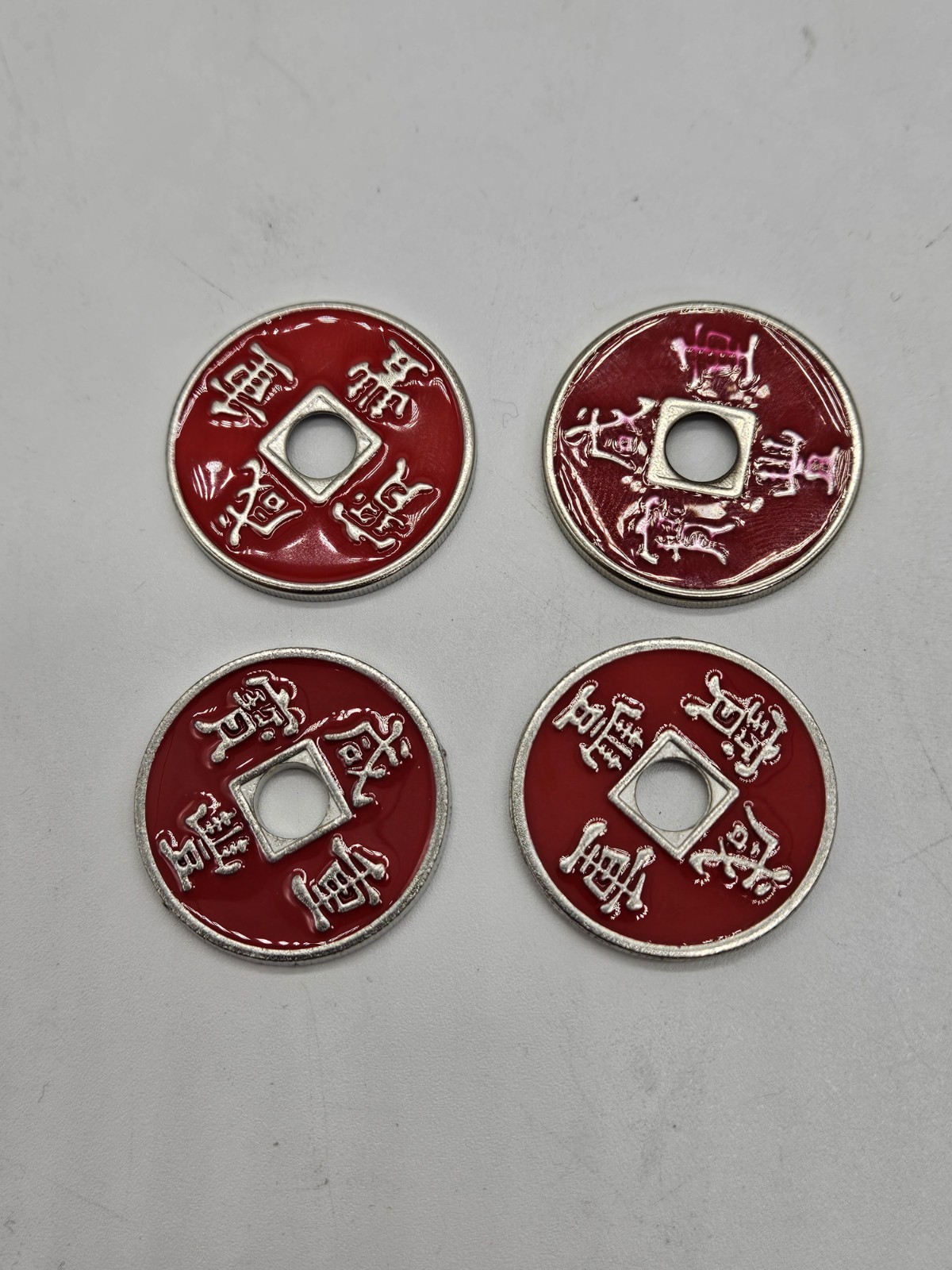 Chinese Coins Expanded Shells - Vanish Transportation Coin Shell Magic Set
