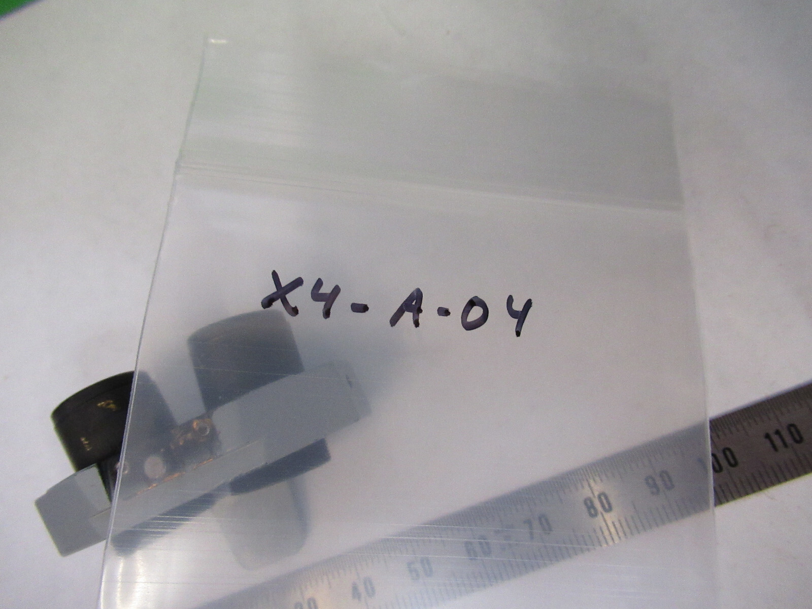 AO AMERICAN OPTICS STEREO OBJECTIVE 1X MICROSCOPE PART AS PICTURED X4-A-04