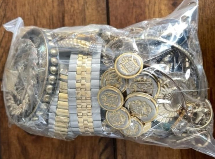 1 pound  "Estate finds" old &new Coins, Jewelry, Stamps, Watch, see details #NV5