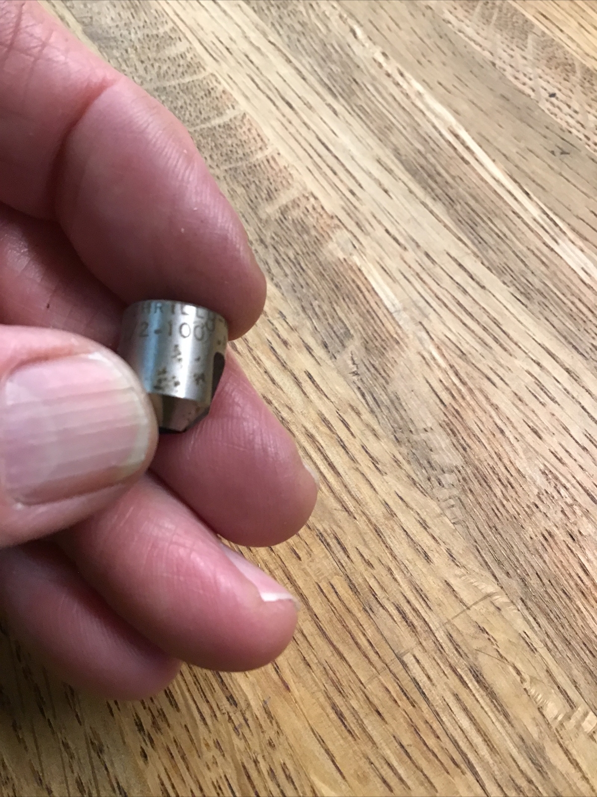 SCHRILLO Countersink Cutter HS. 1/2'' 100 deg. #4'' Shank/drill