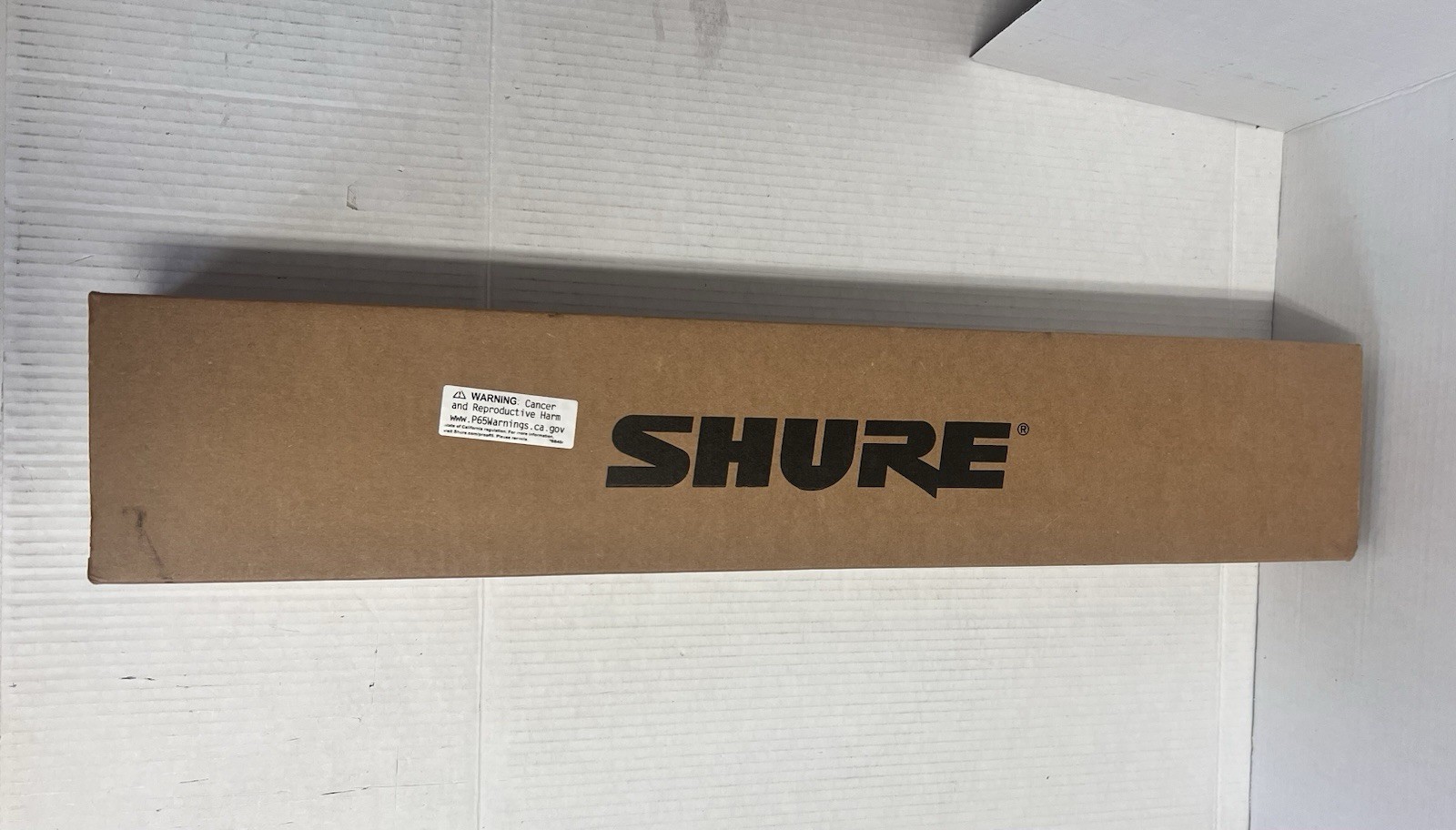 Shure Microflex Advance MXA710B-2FT Wired Dante Linear Array Mic, Black 2ft