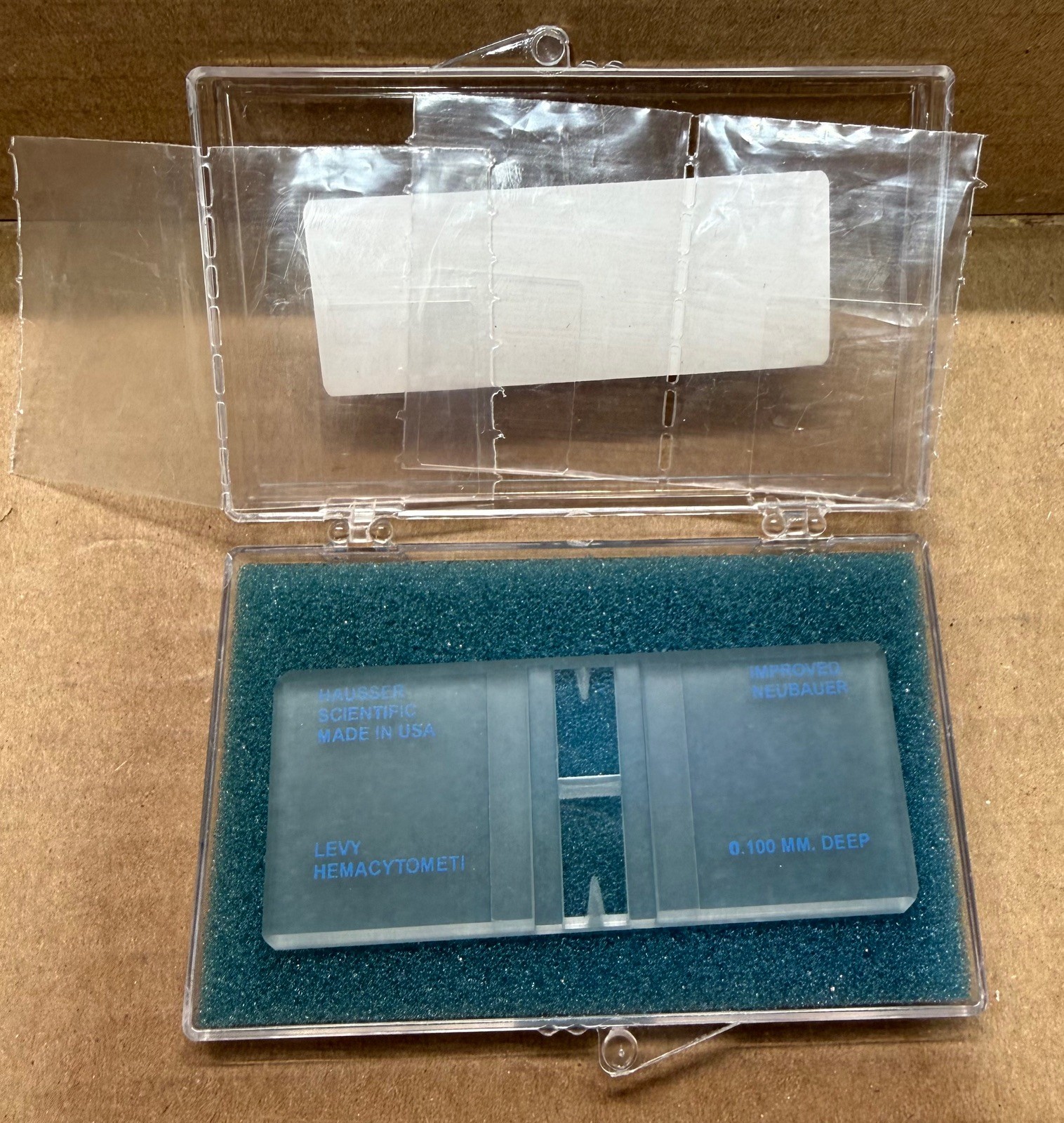 VWR Hausser Scientific Bright-Line Phase Contrast Hemacytometer, 15170-208