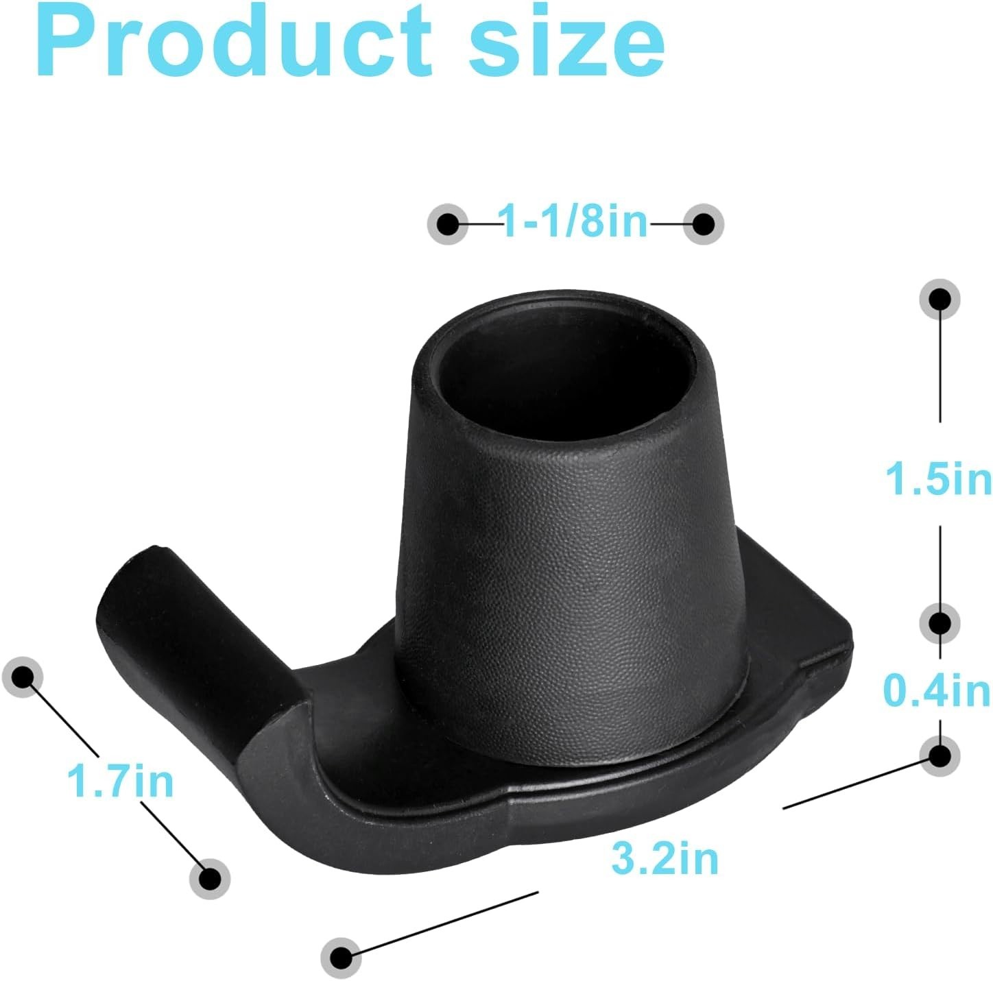 4 Pack Walker Ski Glides - Effortless Movement on All Flooring Types for Seniors