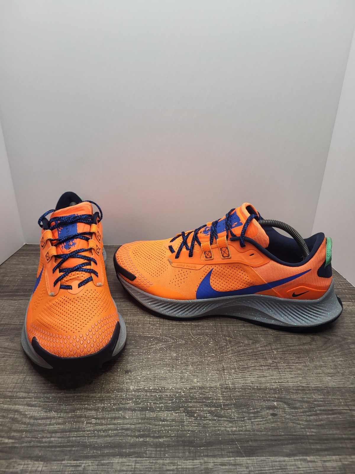 Nike Pegasus Trail 3 Shoes Mens Size 11 Orange Trail Running Sneakers DA8697-800