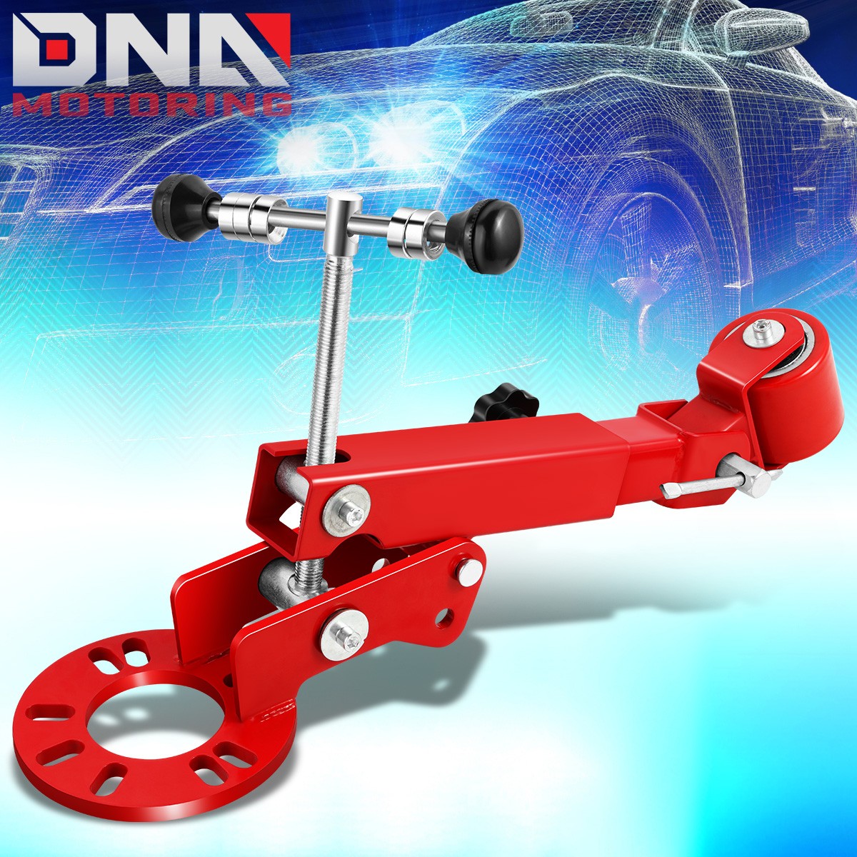 Heavy Duty Auto Body Fender Extending Roller Wheel Arch Flare Reformer Tool Red