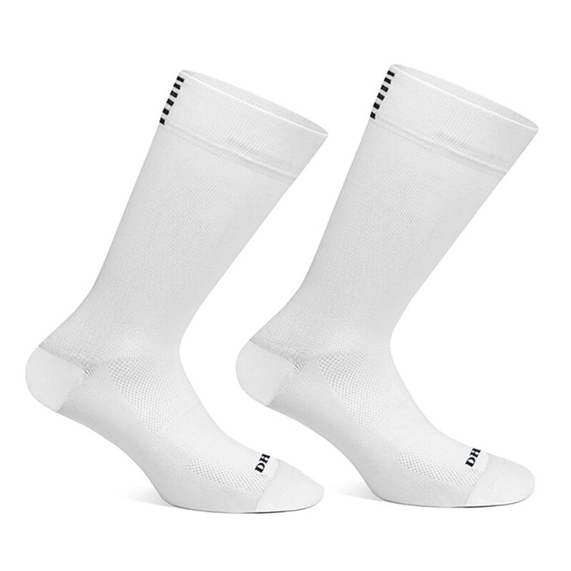 Cycling Socks Men Women Bicycle Bike Riding Sports Ankle Socks XC BMX MTB White