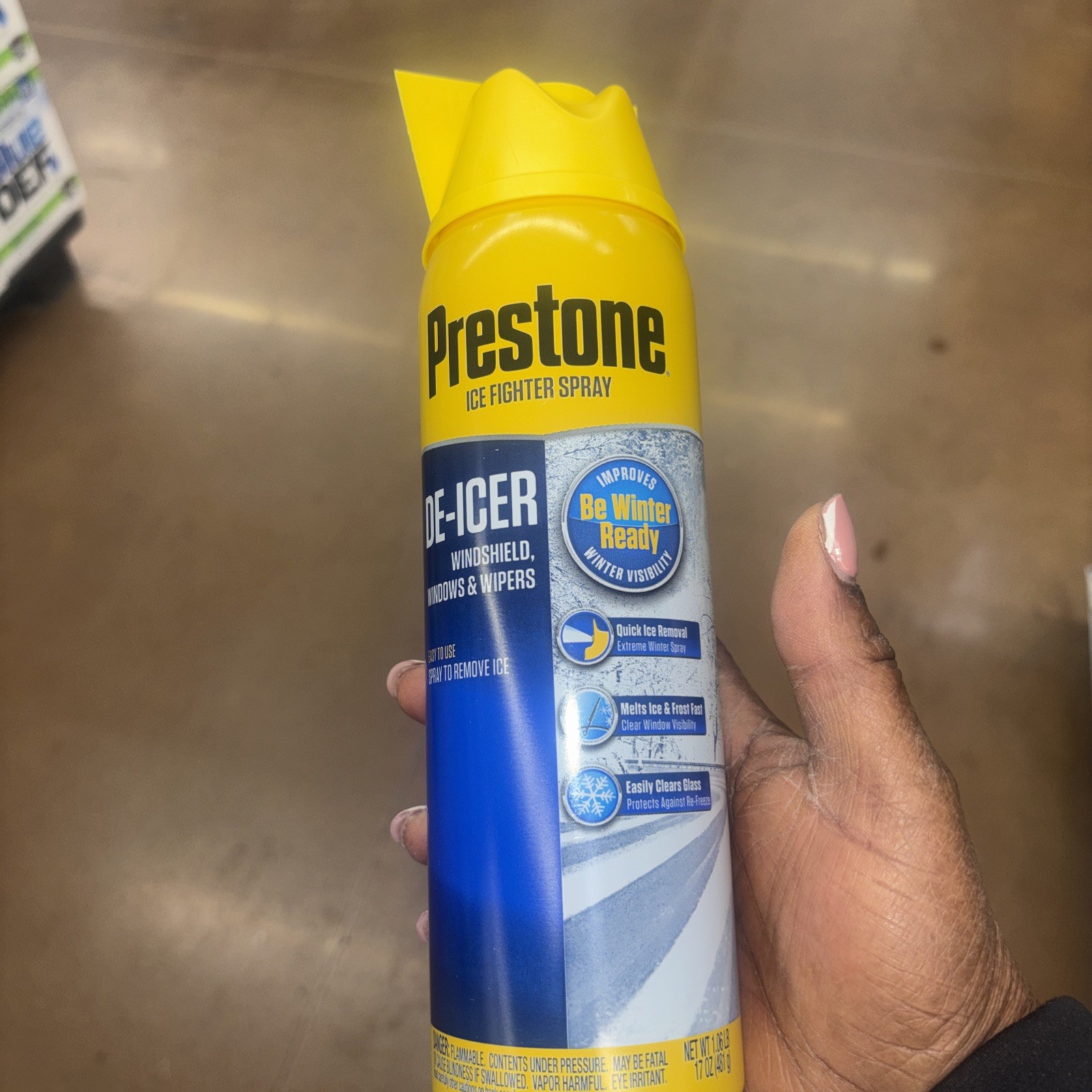 Prestone Ice Figh Spray De Over