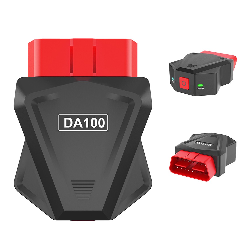 DA100 OBD Car Diagnostic Scanner Fault Code Reader Clear AI Diagnostic Tool