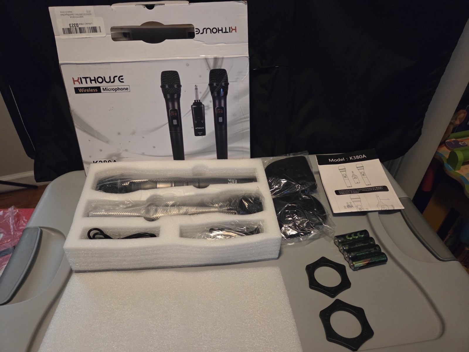 New Open-Box Kithouse Wireless Microphones Model #K380A