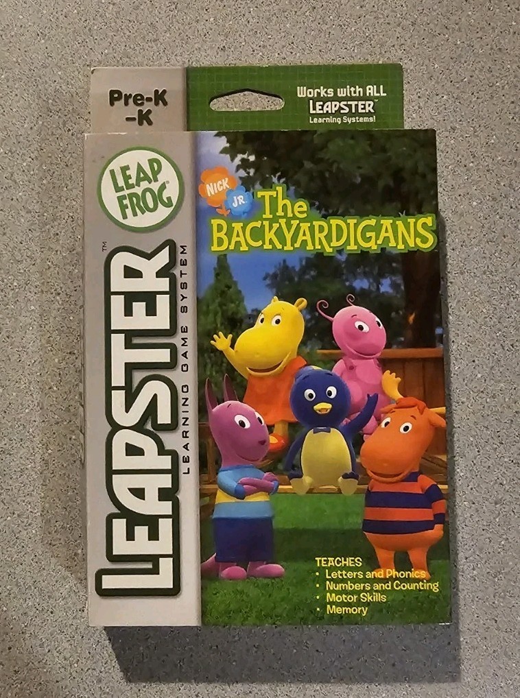 LeapFrog Leapster The Backyardigans Leapster Pre-K to K Learning Game