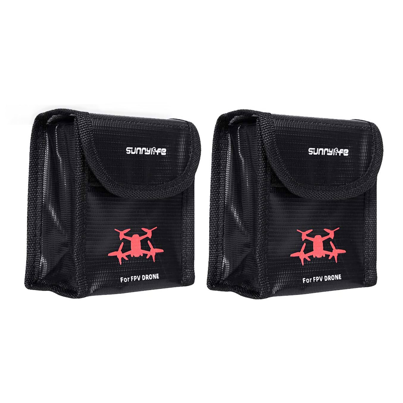 Battery Safe Bag for DJI FPV Drone Flight Battery (2-Pack)