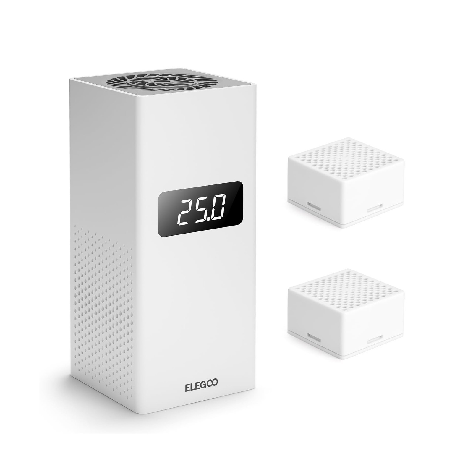 Smart Mini Heater for Resin 3D Printer PTC Odor Filtering Heater