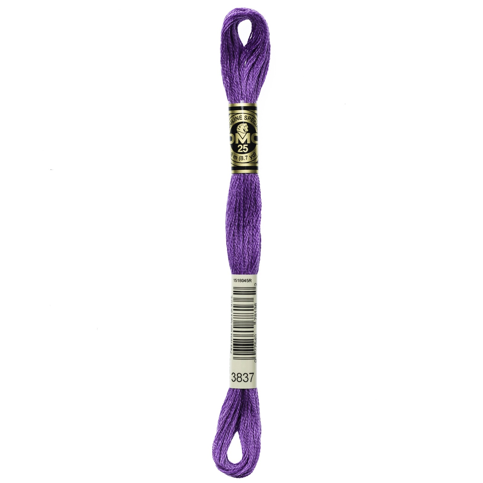 DMC 6-Strand Embroidery Cotton 8.7yd-Ultra Dark Lavender - 12 Pack