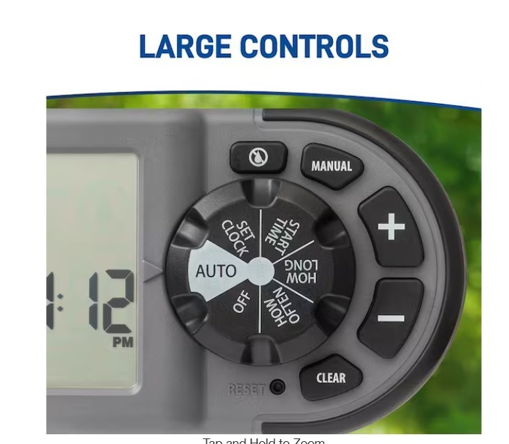 NEW SEALED! ORBIT 2-OUTLET PROGRAMMABLE HOSE SPRINKLER WATERING TIMER FAST SHIP!