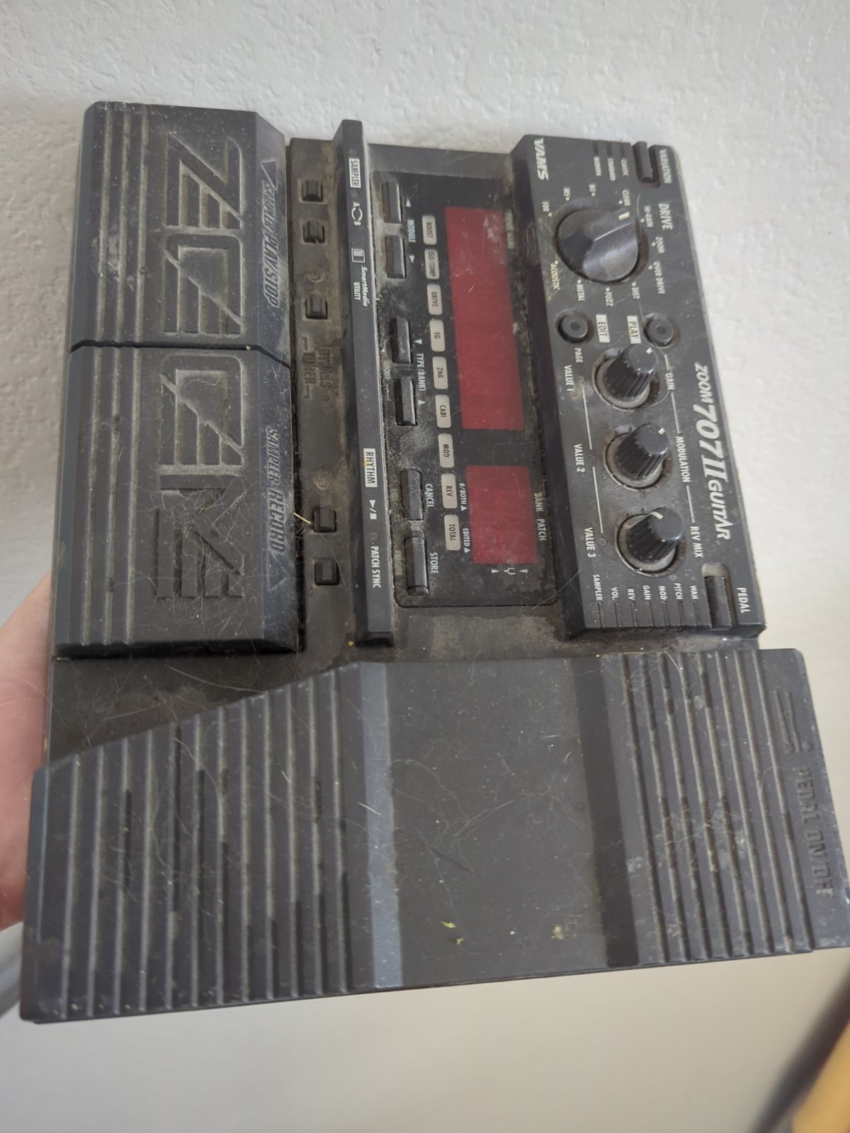 ZOOM 707 II Multi effector Guitar pedal JP