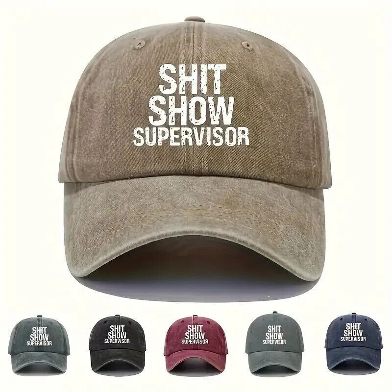 Unisex Baseball Cap Men Women Performance Executive Hat Adjustable Printed Gift