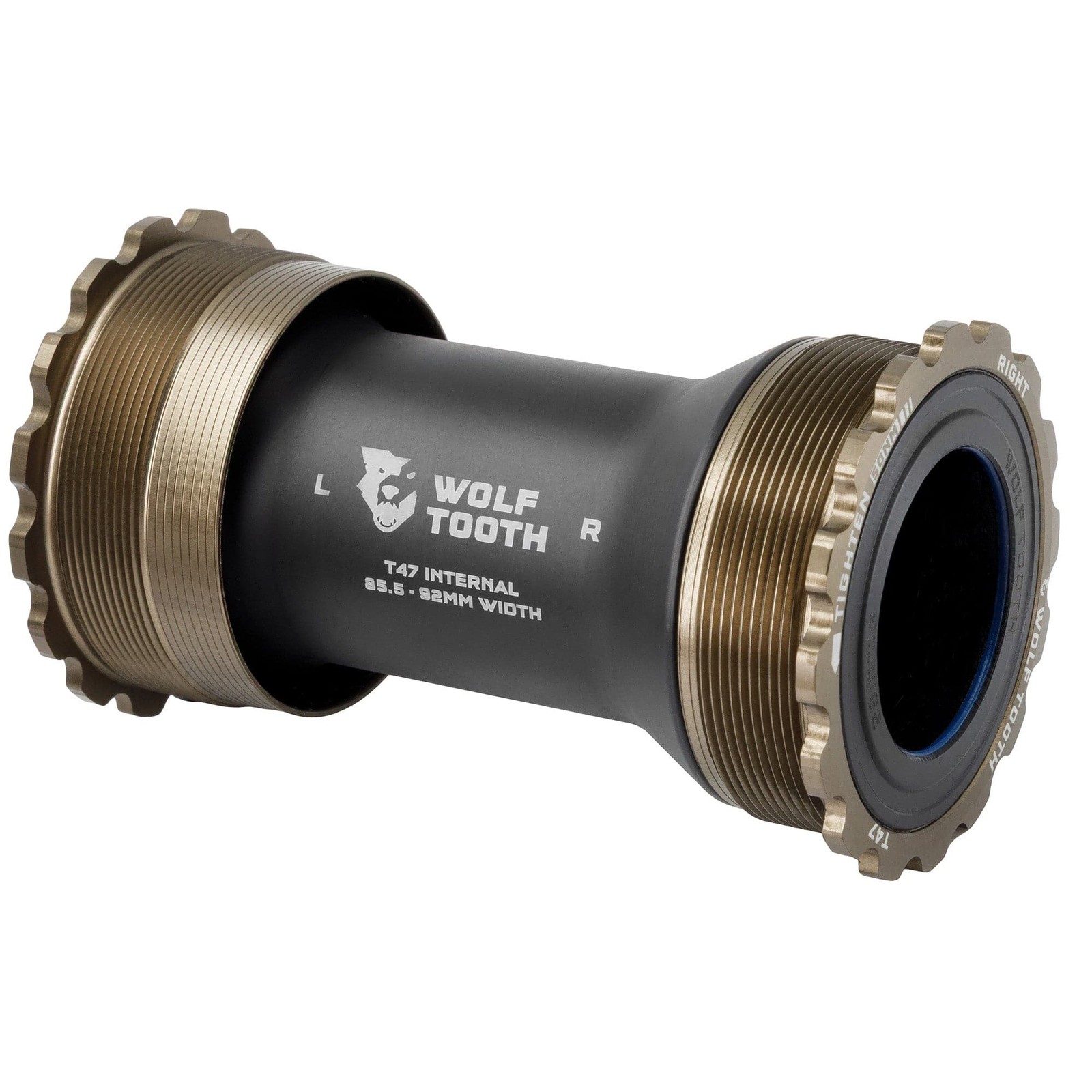 Wolf Tooth T47 Internal Bottom Bracket - Lightweight, Durable, Weather-Sealed