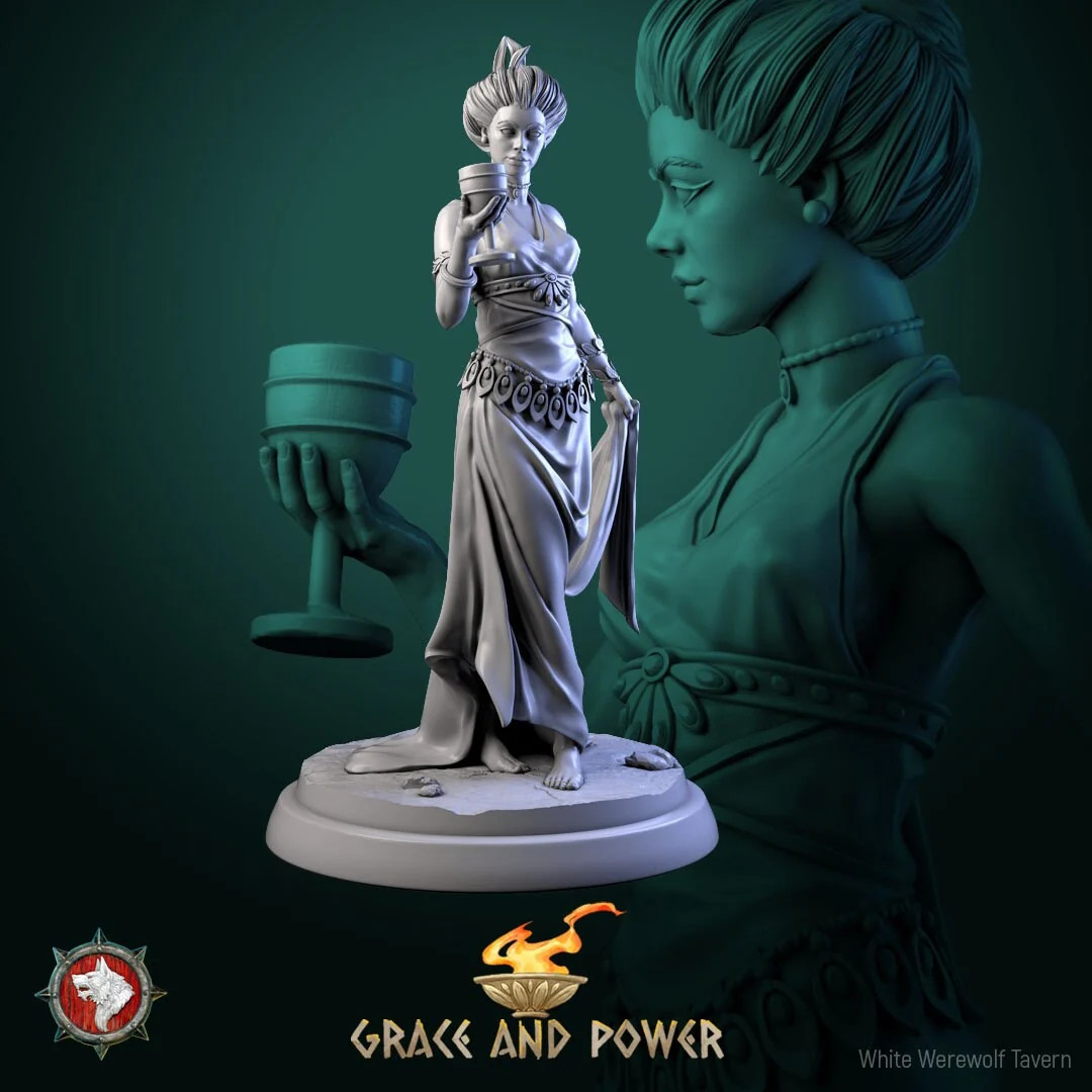 Hetairas Set - Resin Tabletop Miniature