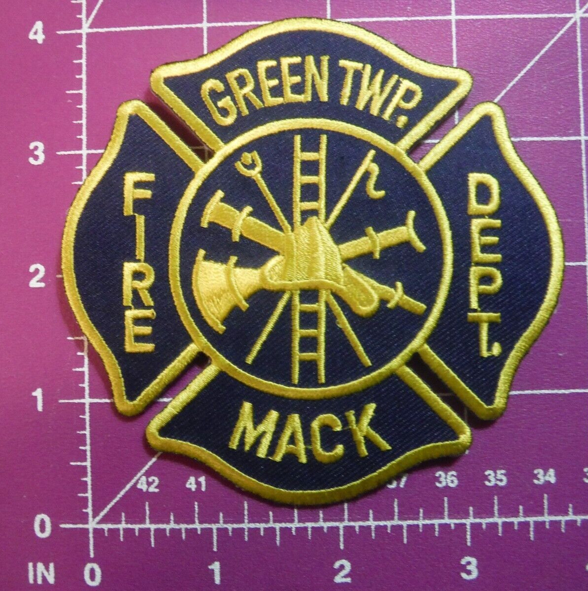 Green Township Ohio Fire Dept patch