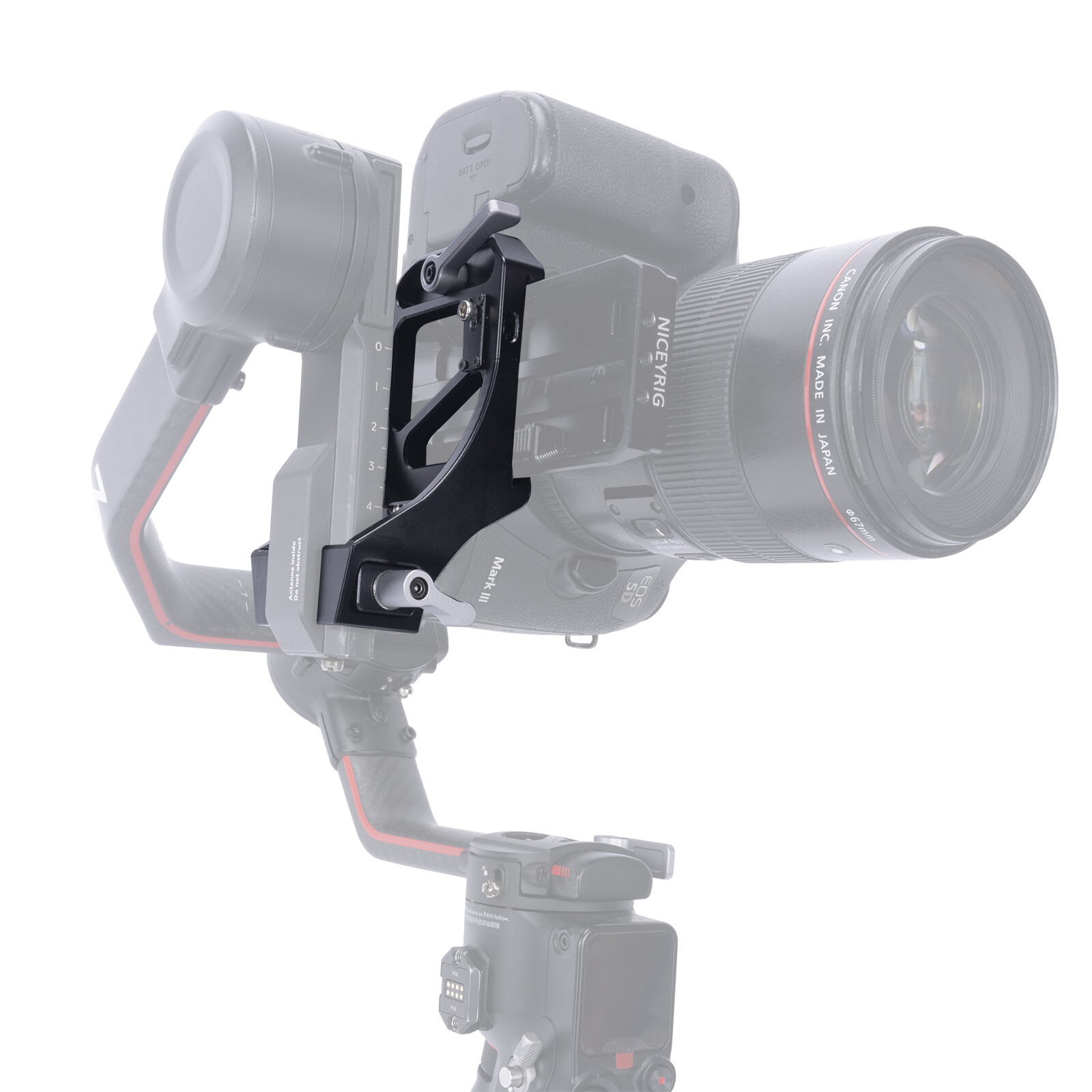 NICEYRIG Vertical Shooting Adaptor Accessory For DJI Ronin RS3 RS3 pro