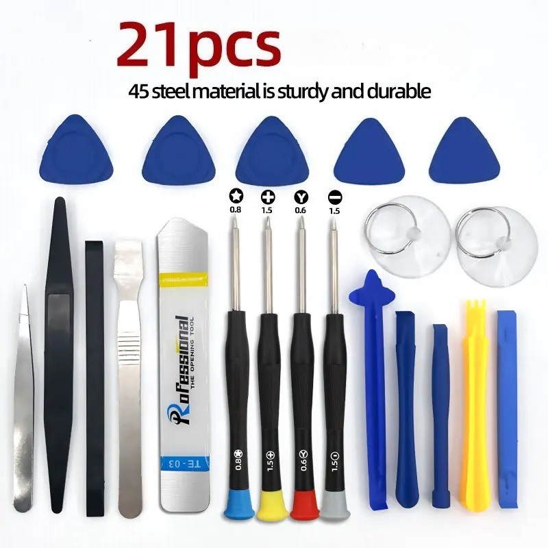 21-in-1 Precision Screwdriver Repair Tool Kit For Phone Laptop PC Electronics