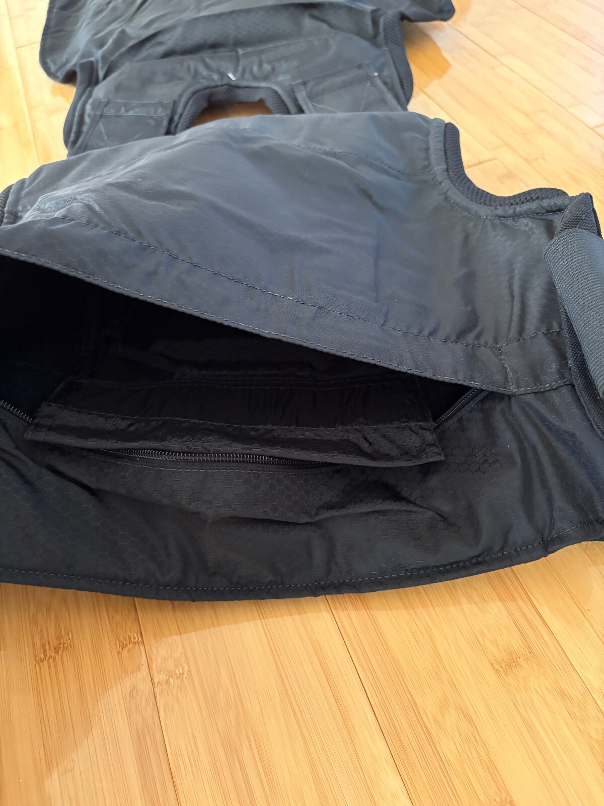 SECOND CHANCE Standard Armor Carrier Side Open Fix Pocket Small 1912-1813 Black
