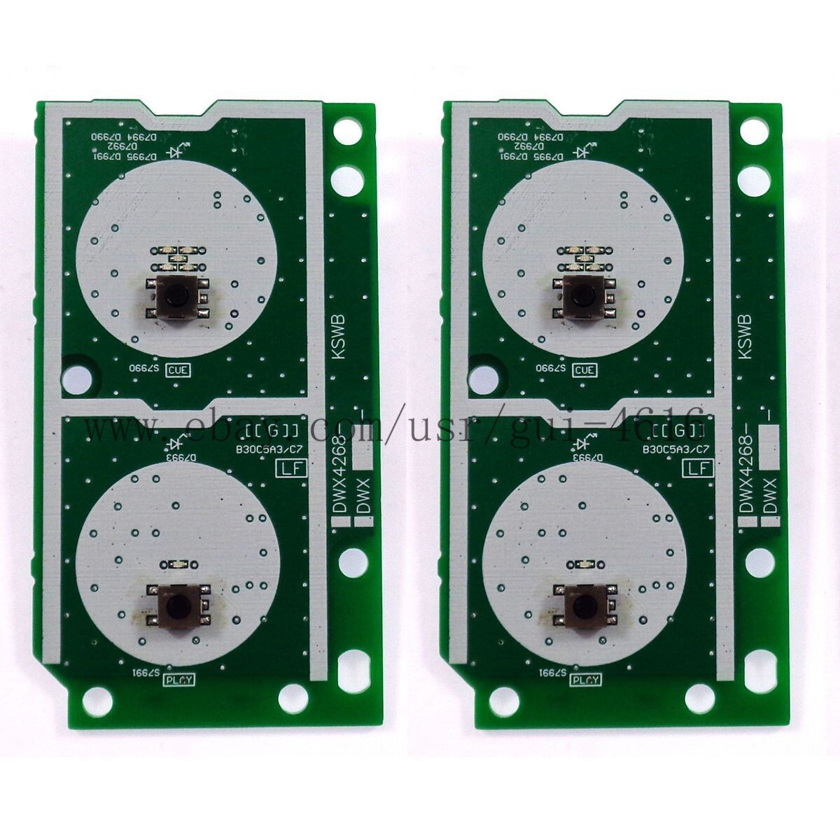 2PCS DWX4268 Play Cue circuit board pcb for Pioneer CDJ3000