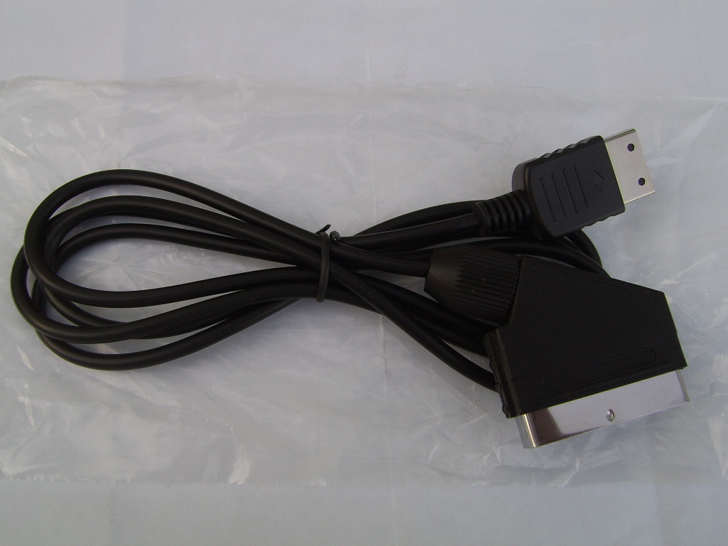 RGB Scart Cable Lead TV Wire for SEGA DREAMCAST consoles - factory new