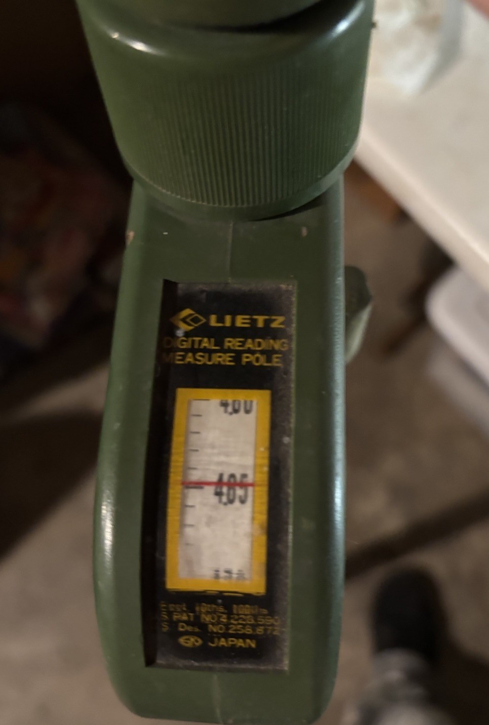 Lietz Digital Reading Measuring Pole  surveying tool