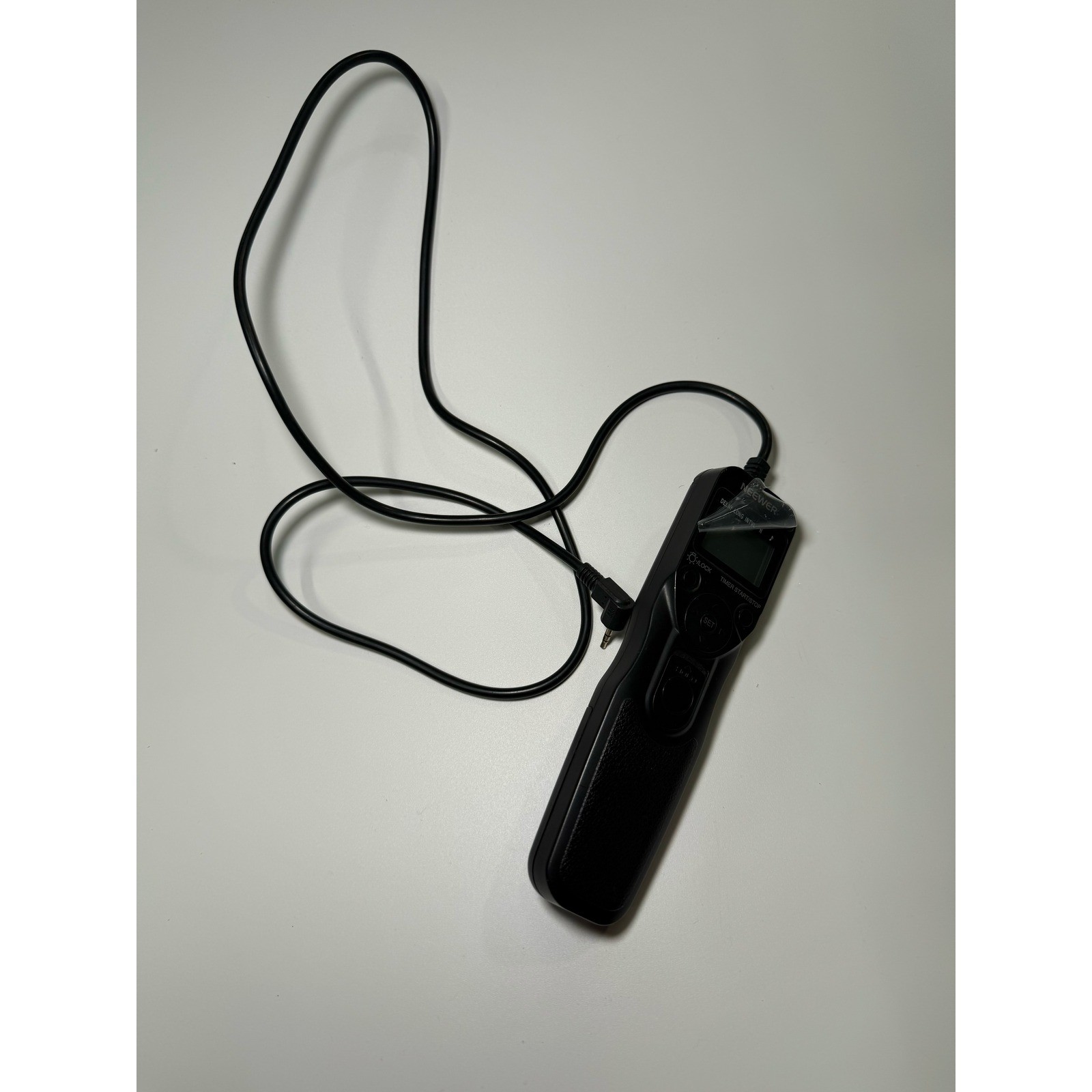 Neewer EZa-C1 Digital Timer Remote Shutter Release Wired Intervalometer Black