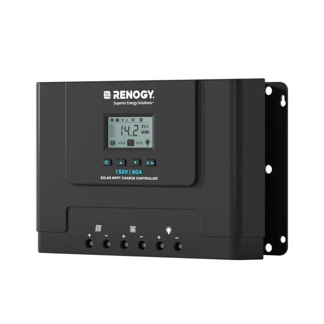 Renogy Rover 60A 12V/24V/36V/48V MPPT Solar Charge Controller LCD Regulator