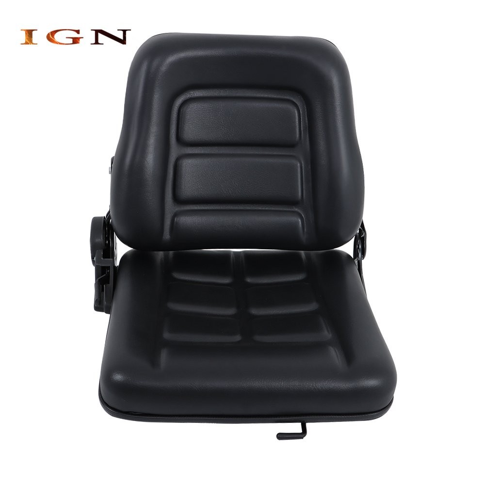 Universal Tractor Forklift Seat Waterproof Adjustable Fold Down Forklift Seat