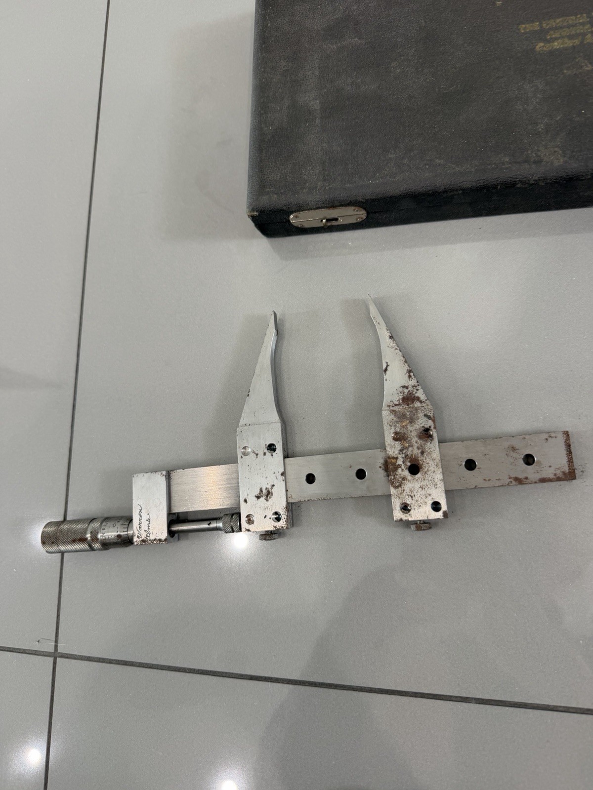 Central Main Journal Micrometer 510 MBM Rare -