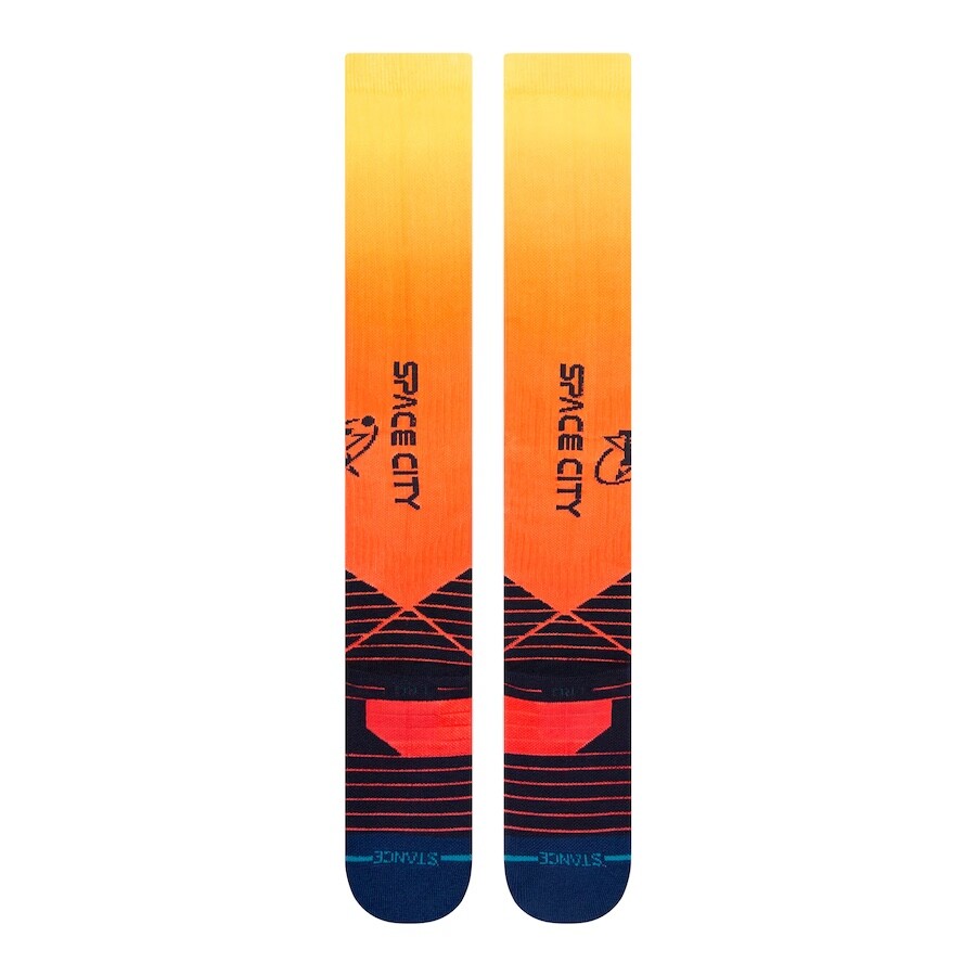 Stance Houston Astros Baseball Socks Mens L MLB Official On Field OTC Orange
