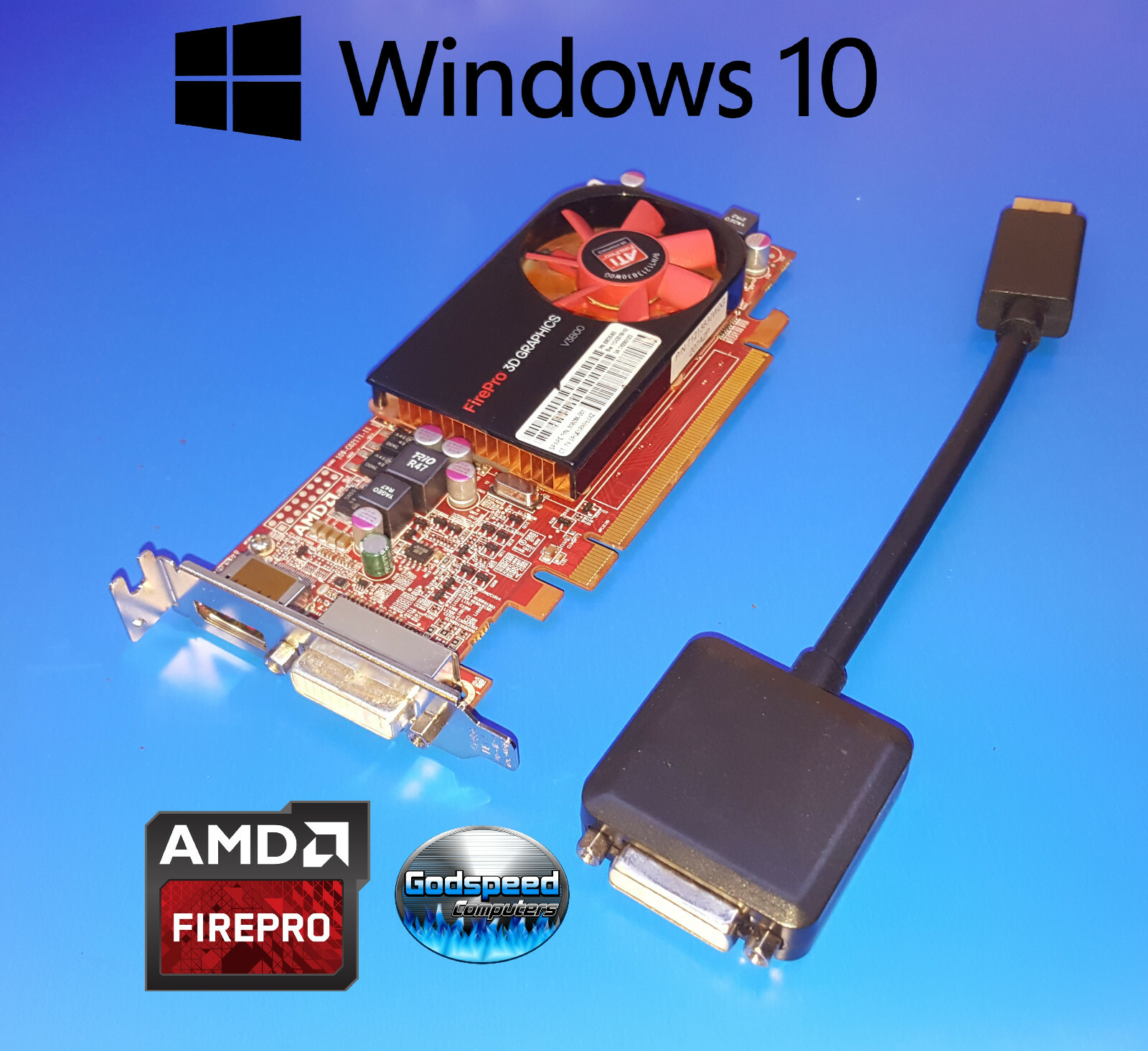 HP Pavilion Slimline 400-034 400-434 FirePro Professional Video Card