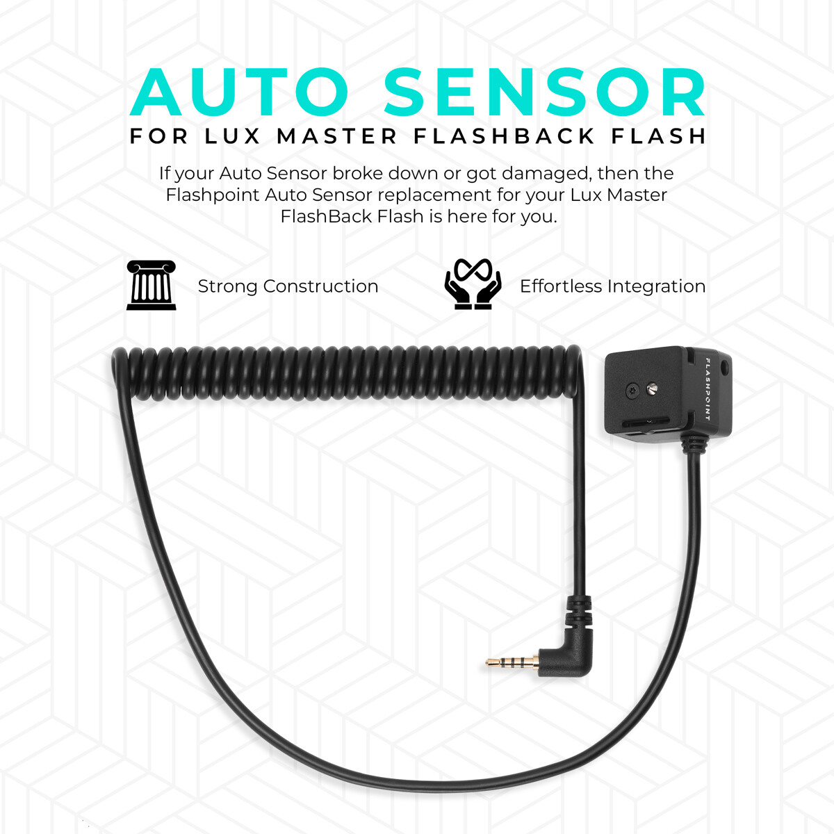 Flashpoint Auto Sensor for Lux Master FlashBack Flash #AS-01